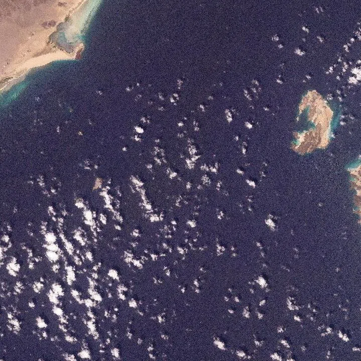 A satellite image shows Bab al-Mandab Strait off the coast of Yemen on Feb 27, 2026. The waterway has become crucial following Iran’s effective closure of the Strait of Hormuz since the Iran war began on Feb 28.  