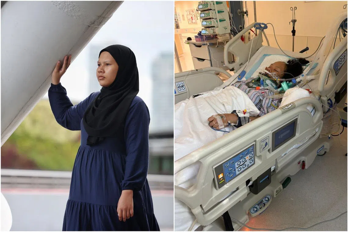 Most of Ms Nurul Azimah Mas’Ot’s memory from the last 15 years were wiped out after she regained consciousness from her accident in May. She was in a coma for three days at Khoo Teck Puat Hospital's ICU. 