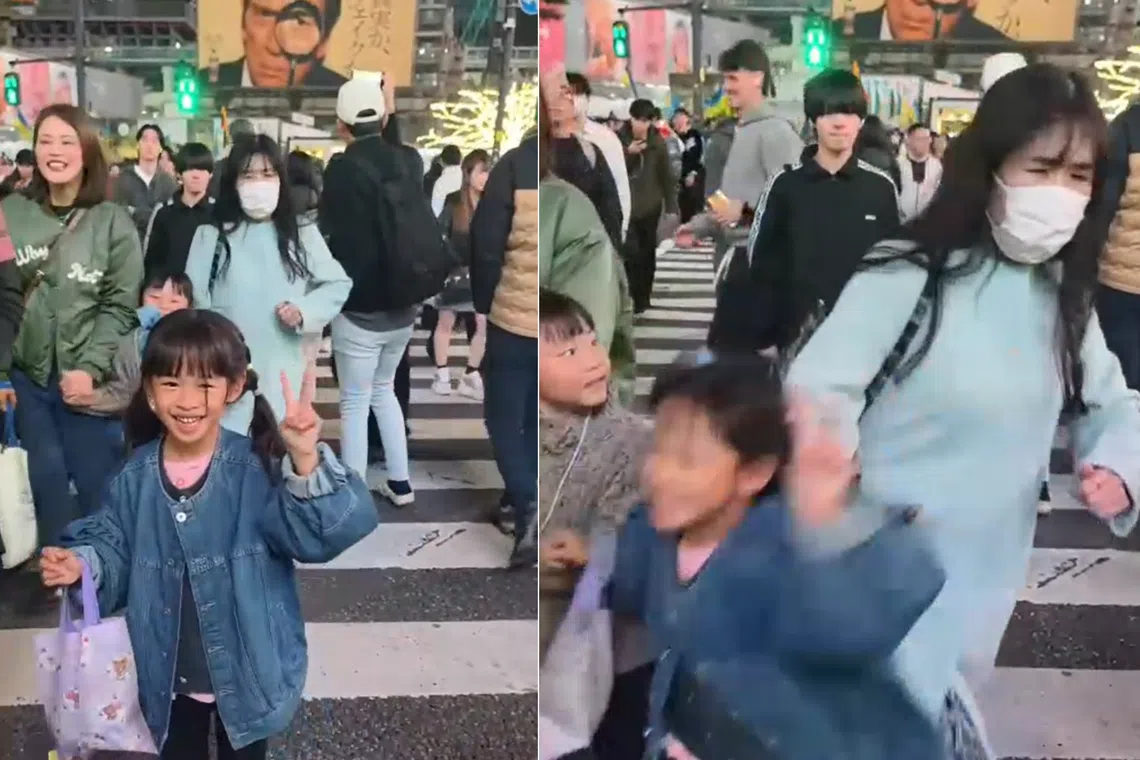 Clip of girl shoved at Tokyo’s Shibuya Crossing goes viral, sparks outrage online