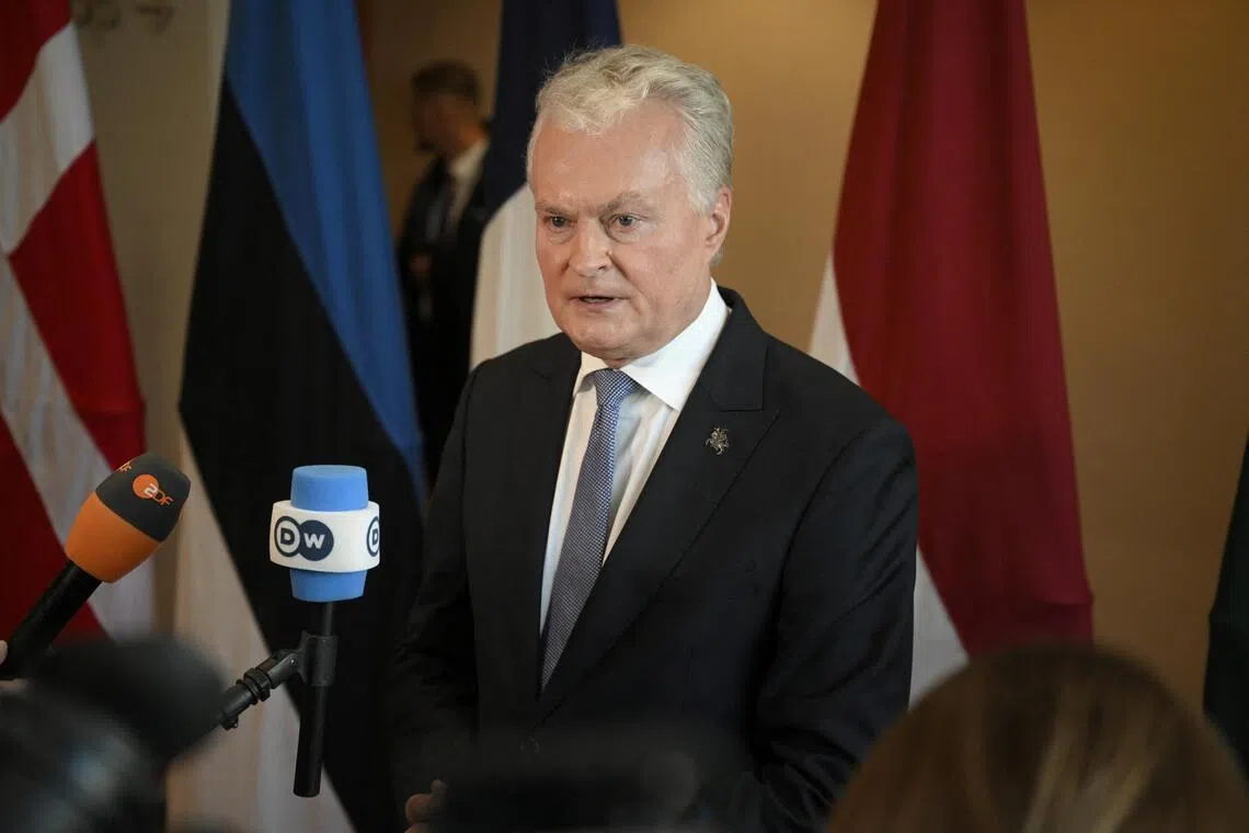 Lithuanian President Gitanas Nauseda thanked the Trump administration in a post on social media, saying that the US’ presence was important for the security of the region.