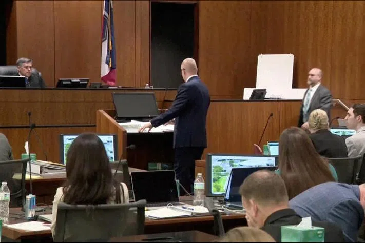 A still image from video shows Tyler Robinson, accused in the fatal shooting of conservative activist Charlie Kirk, at a preliminary court hearing in Provo, Utah, on July 6, 2026.