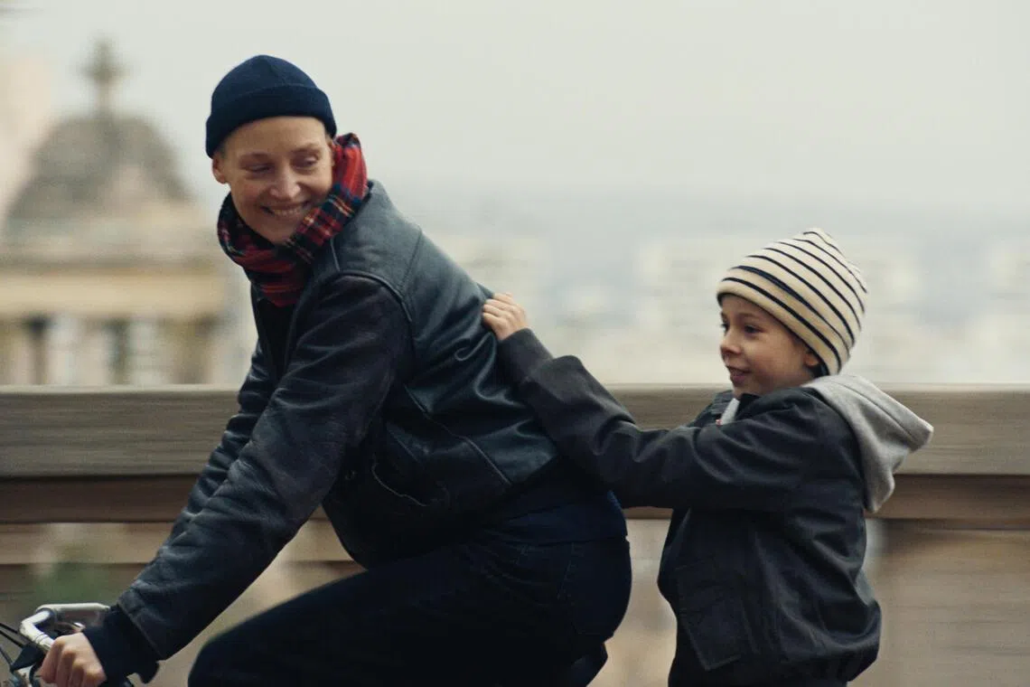 From left: Vicky Krieps and Viggo Ferreira-Redier in Love Me Tender.