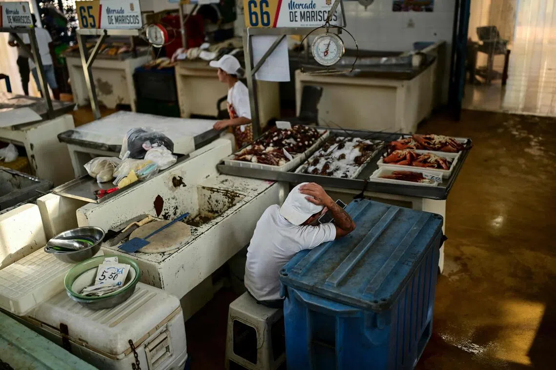 From Ecuador and Peru in South America, to Panama and Guatemala in Central America, some skippers have stopped going out all together as fish stocks dwindle close to shore in seas running at up to 6 deg C above normal.