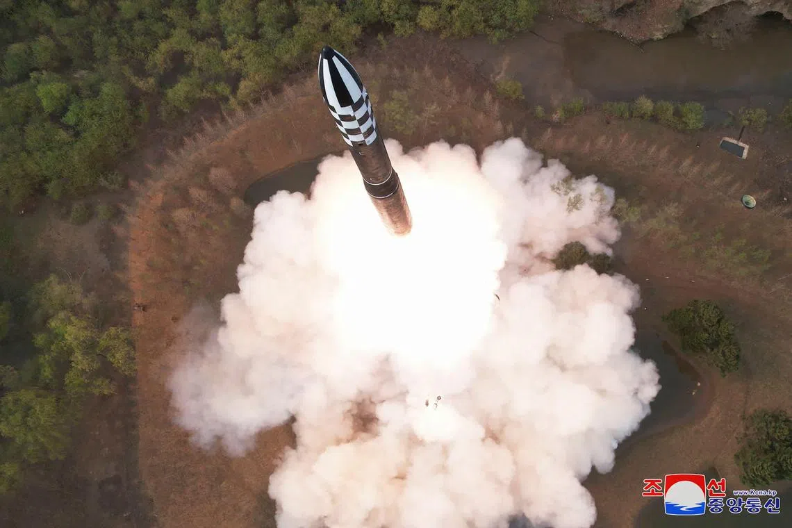 The G-7 foreign ministers condemned North Korea's test of an intercontinental ballistic missile and urged denuclearisation at the end of their meeting in Japan on Tuesday. 