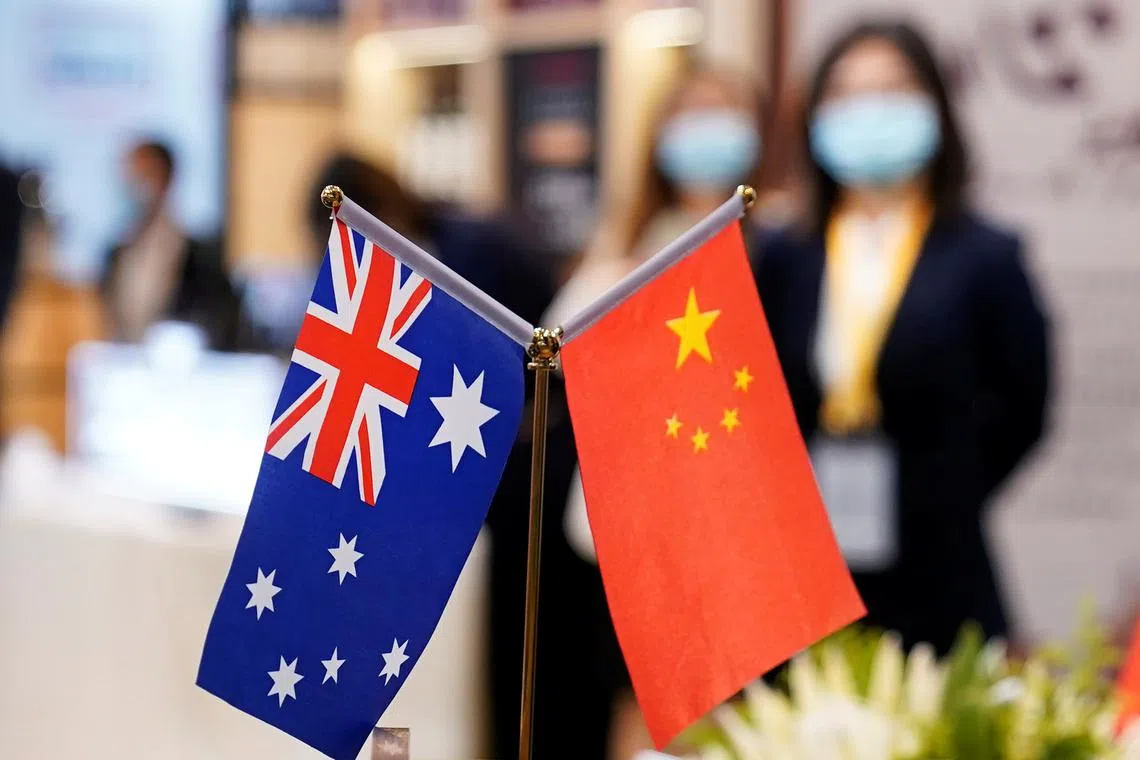 Australia-China relations have deteriorated sharply in recent years.
