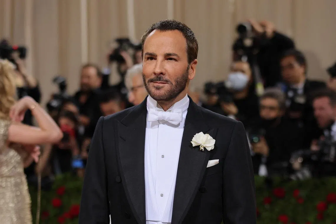 Fashion designer Tom Ford will stay on with the brand through the end of 2023, though his role beyond that is not yet clear.