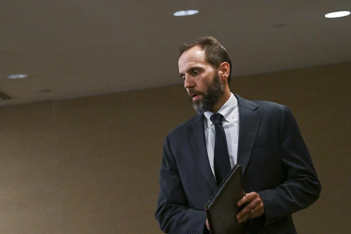 Former president Donald Trump's lawyers have argued that special counsel Jack Smith's office was not created by Congress, and Mr Smith was not confirmed by the Senate. 