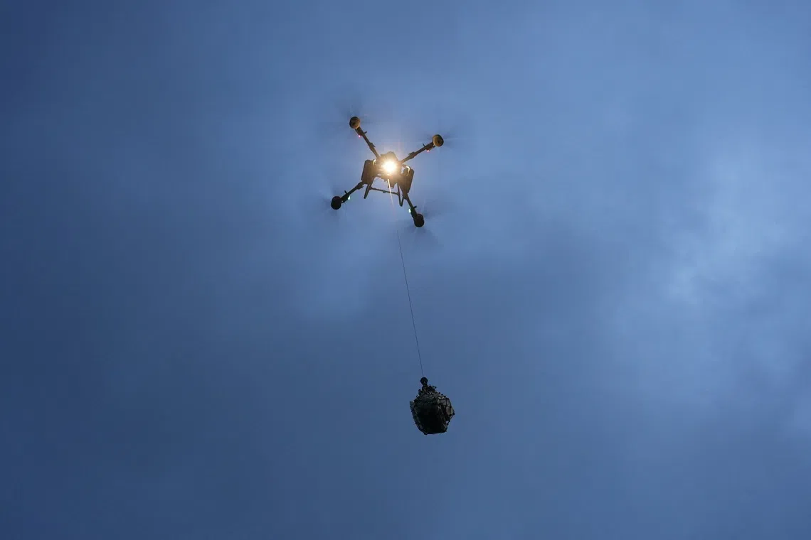 Nepal turns to drones to deliver flood relief
