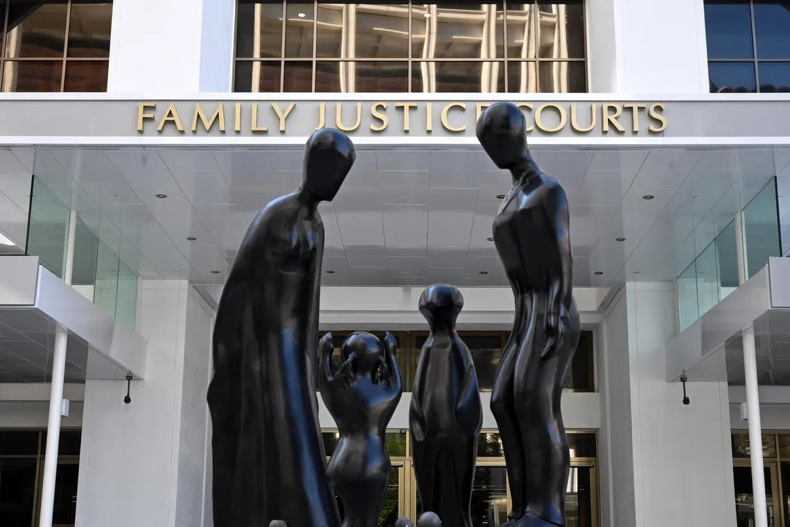 ST20241108_202426700354 Kua Chee Siong/ pixgeneric/ Generic pix of the new Family Justice Courts, on Nov 8, 2024.
The Family Justice Courts (FJC) will be moving its operations to new premises – the former State Courts’ building in Havelock Square by the end of Nov 2024.
The iconic octagonal building, which was gazetted as a conserved building in 2013, heard its last case in 2019, and was refurbished thereafter in preparation for the FJC to take over.
The FJC, which comprises the Family Division of the High Court, the Family Courts and the Youth Courts, celebrated its 10th anniversary at its new premises on Oct 21, 2024.