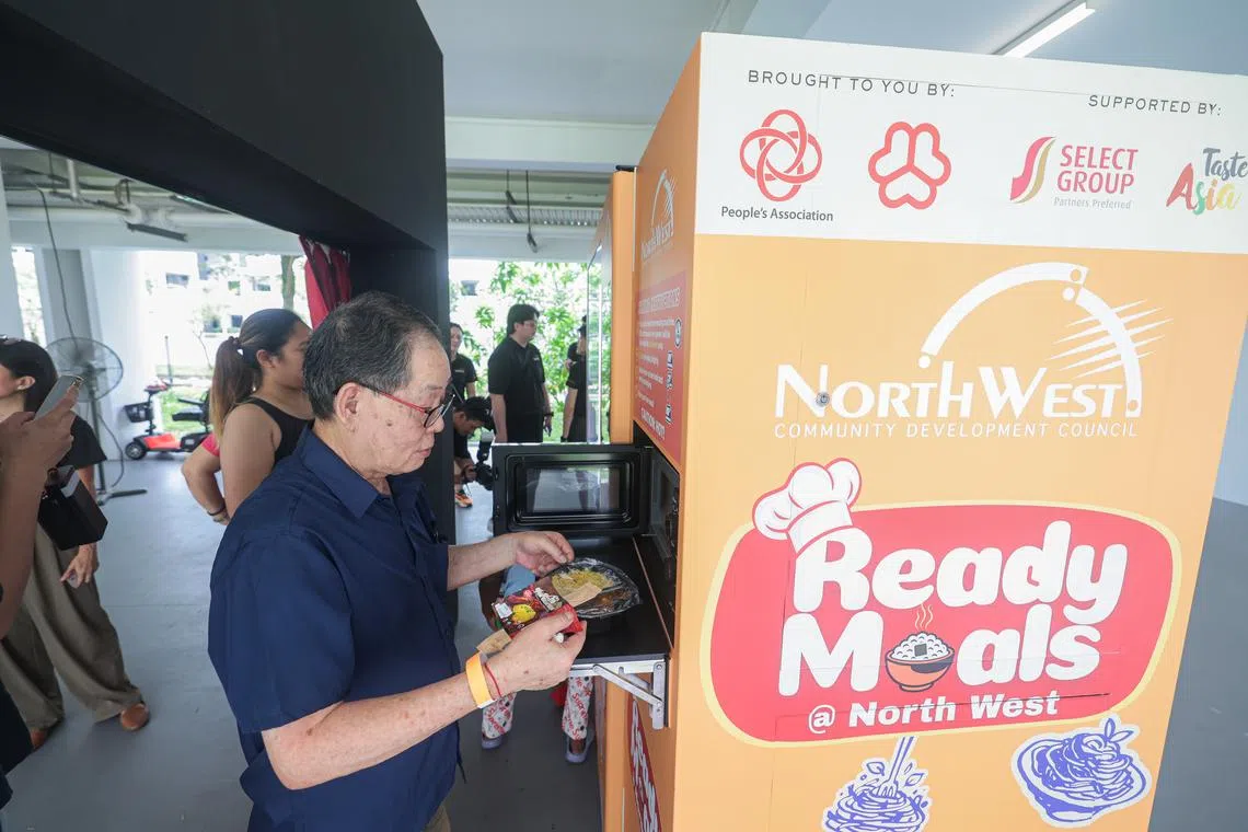 The vending machines, which operate 24 hours daily, will ensure residents have easy access to affordable and healthy food options.