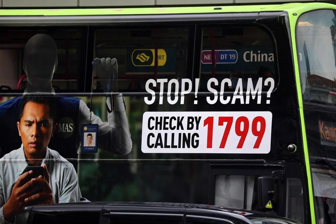 Of the 550 people, 418 are believed to be involved in scam-related activities as money mules.