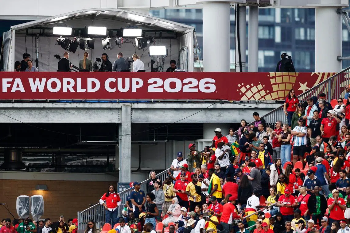 FILE PHOTO: Soccer Football - FIFA World Cup 2026 - Group L - Ghana v Panama - Toronto Stadium, Toronto, Canada - June 17, 2026 General view inside the stadium before the match REUTERS/Benoit Tessier/File Photo