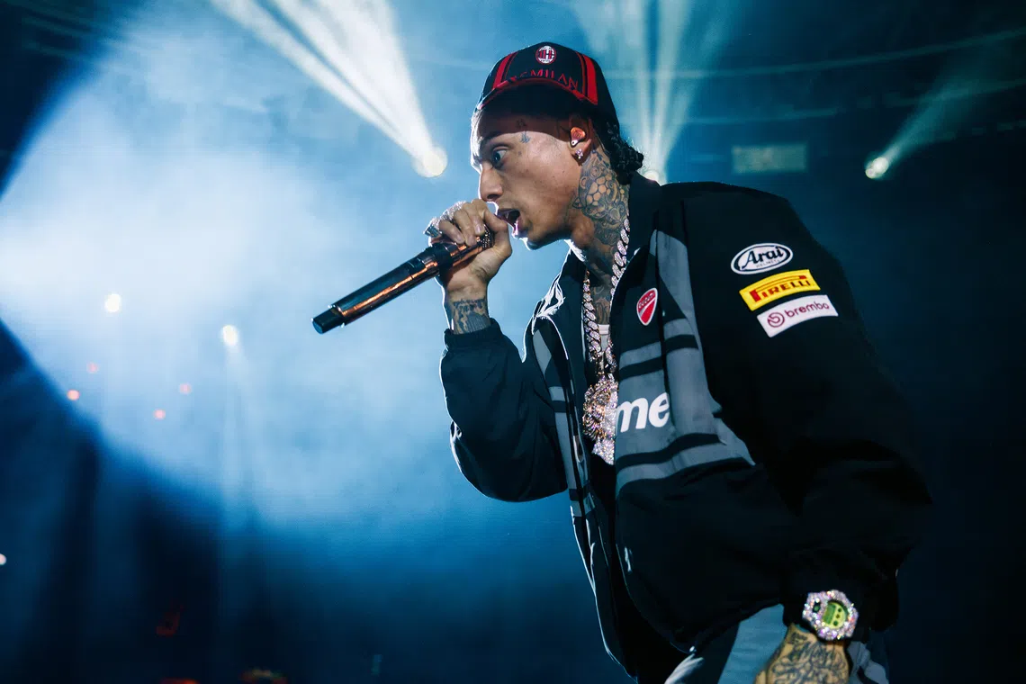 British rapper Central Cee set for debut Singapore concert in 2026