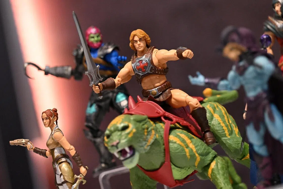 Mattel released its new Masters of the Universe toy line at the Nuremberg Toy Fair in Nuremberg, Germany, on Jan 26, 2026. 