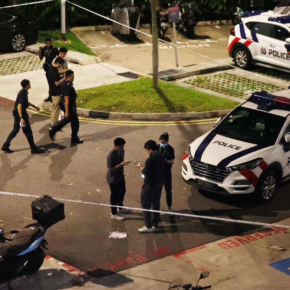 The police were alerted to the incident near Block 243 Yishun Ring Road at about 8pm on July 24.