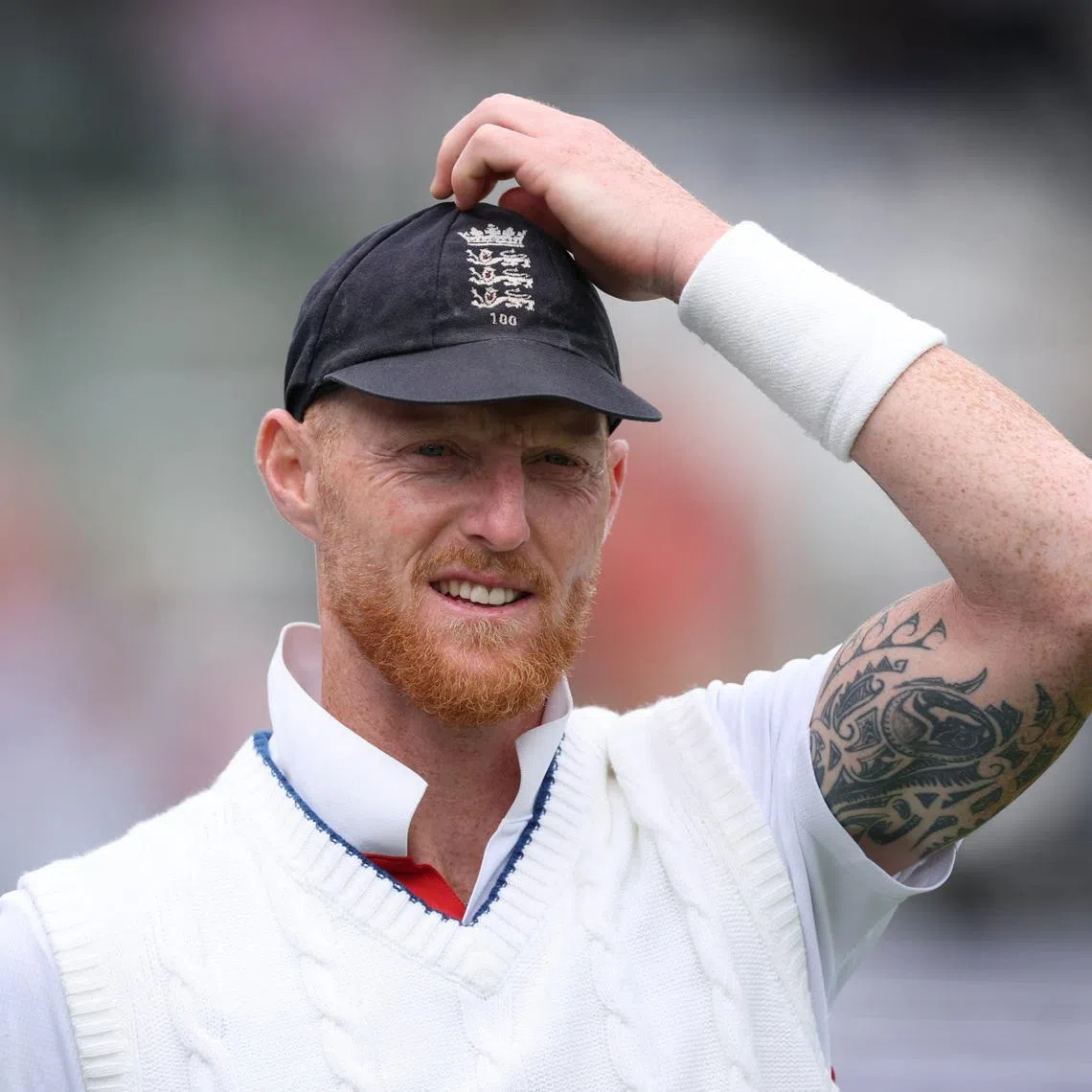 Cricket - England v New Zealand - First Test - Lord's Cricket Ground, London, Britain - June 7, 2026 England's Ben Stokes celebrates after the match Action Images via Reuters/Andrew Boyers