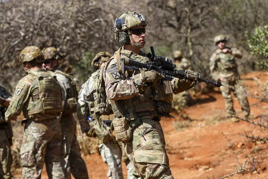 Defence allocations must meet the challenges that face the US on the global stage, said Mr McConnell.