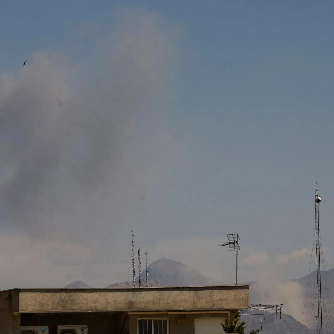 Smoke rises following a strike, amid the U.S.-Israeli conflict with Iran, in Tehran, Iran, April 7, 2026. Majid Asgaripour/WANA (West Asia News Agency) via REUTERS/File Photo