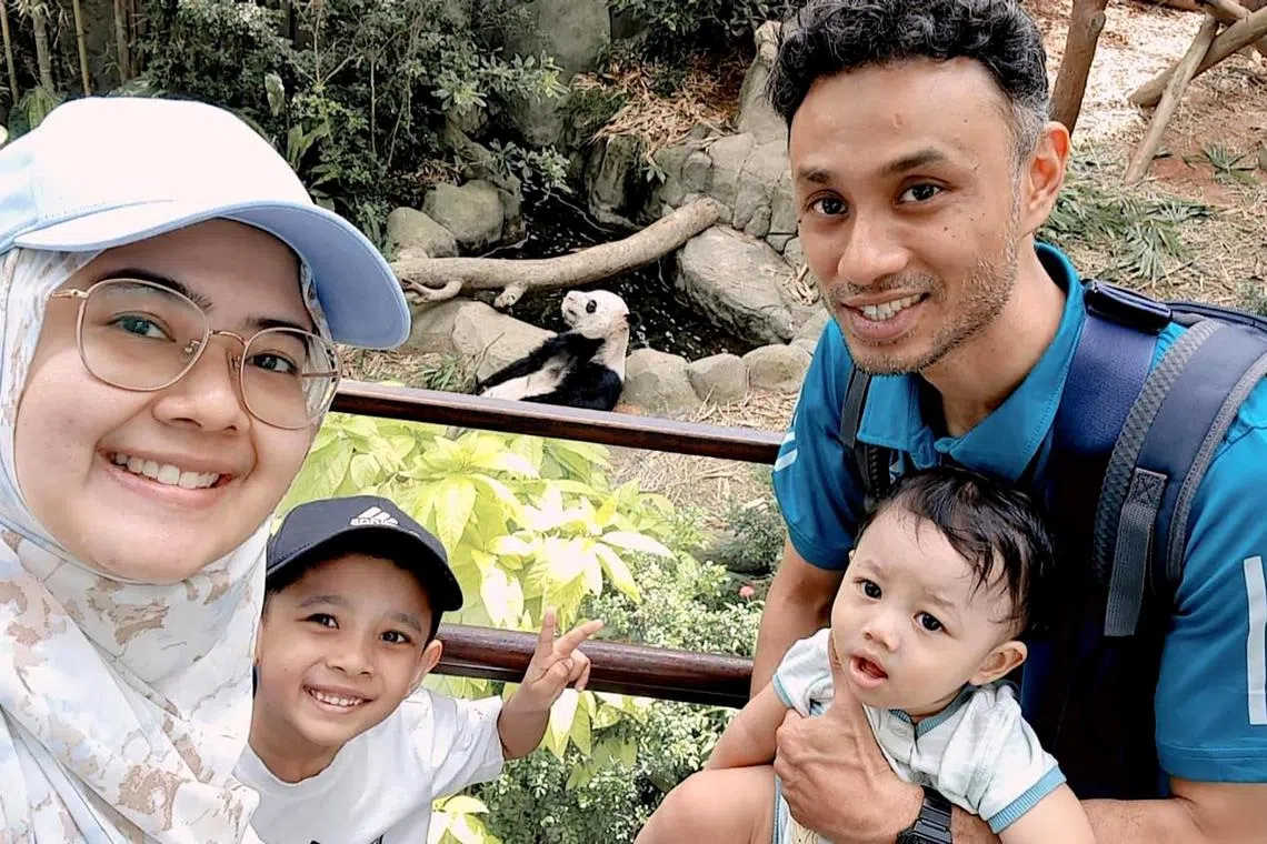 ssmendaki20 - Ms Khairunisa Salim, 33, her husband Muhammad Nassier, 37, and their two sons.



Credit: Courtesy of Ms Khairunisa Salim