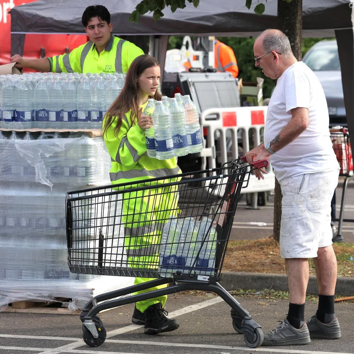 The disruption affected over 20,000 at its height, with people queueing to secure emergency water supplies on May 29.