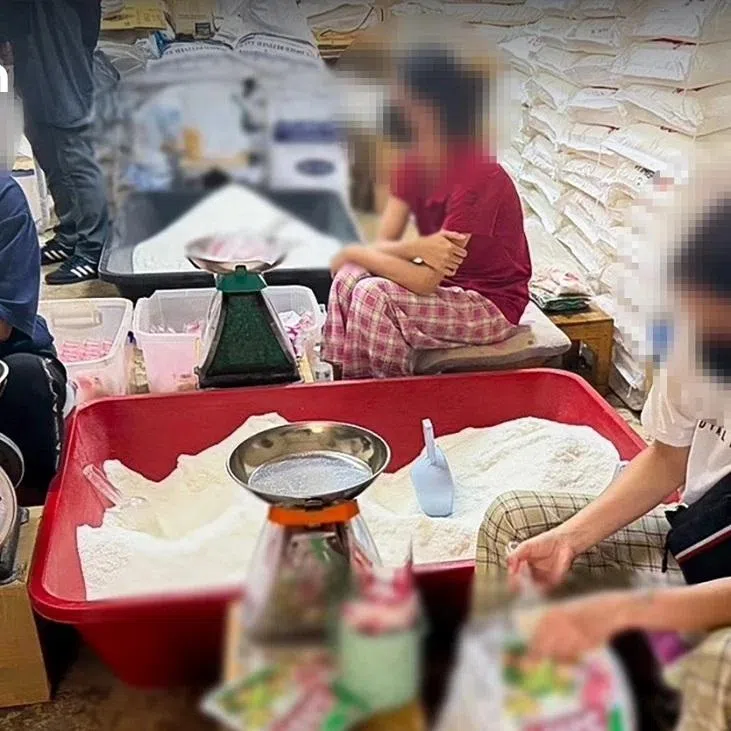 Thai authorities searched a house where counterfeit MSG and seasoning powder were allegedly being produced.