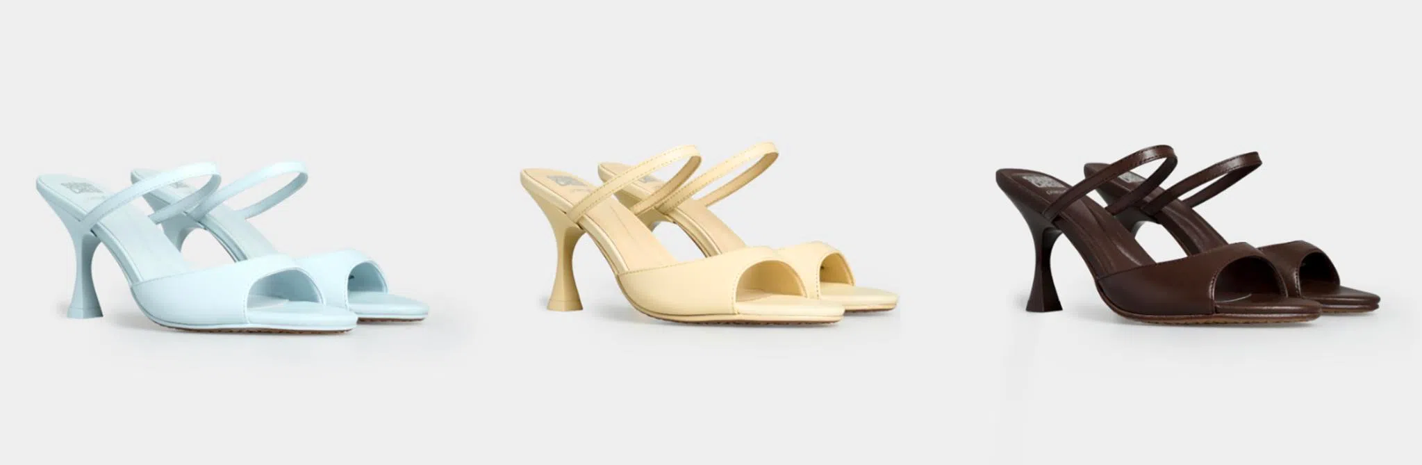 The Raye Sandals ($79.90) in three colourways.