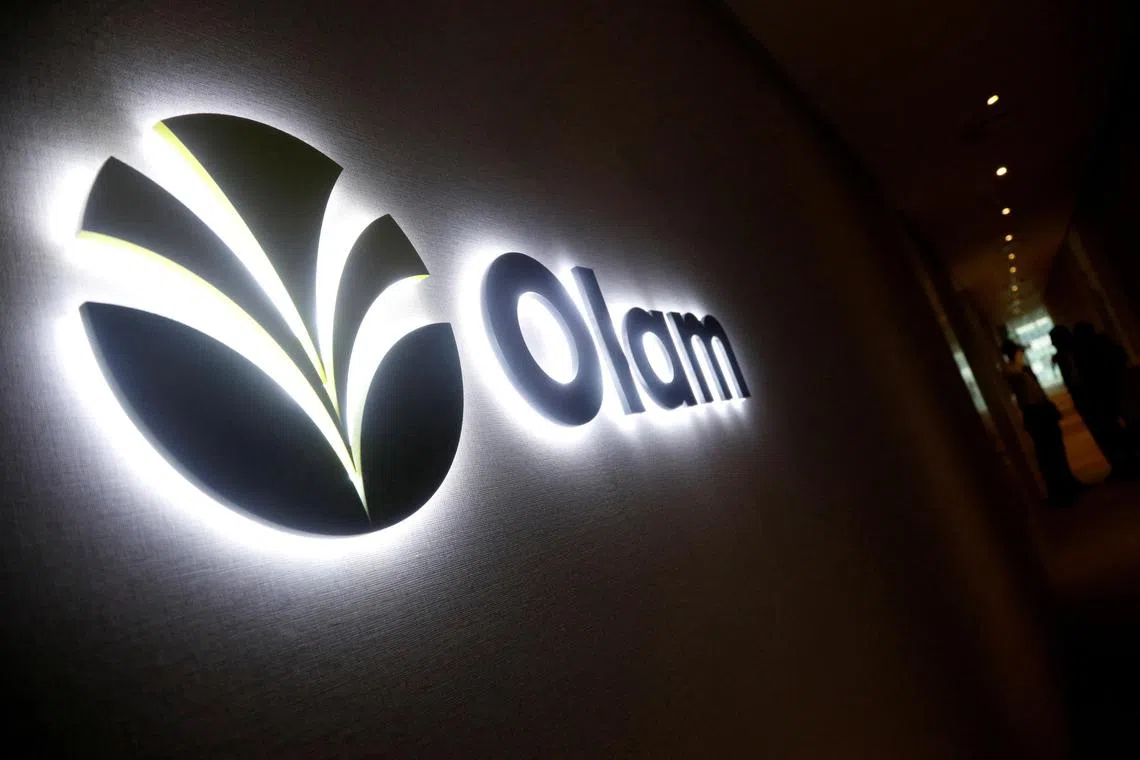 Olam shares jumped 6.5 cents, or 7.2 per cent, to 96.5 cents, as at 9.52am on Feb 28.