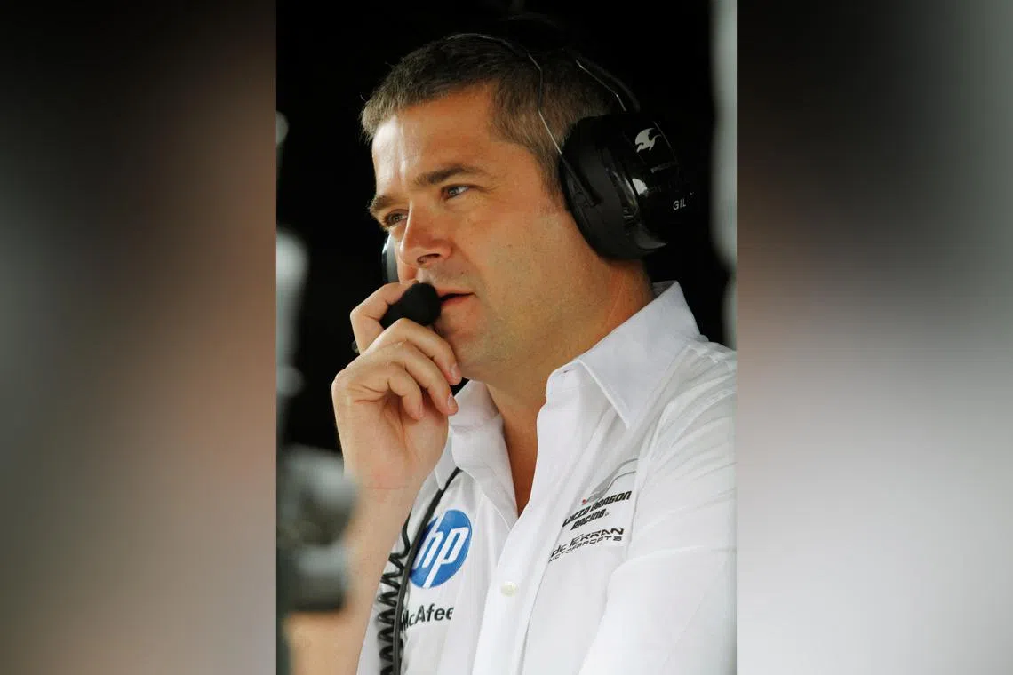 Gil de Ferran died after suffering a heart attack while racing in Florida.