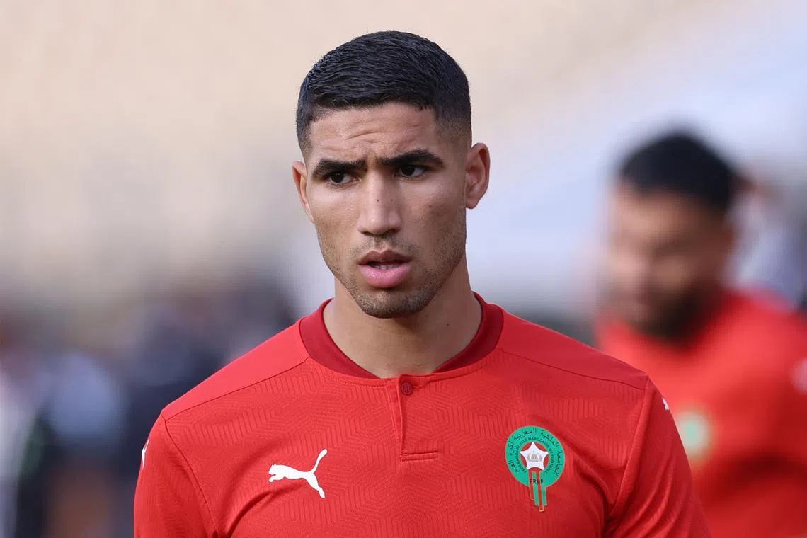 Morocco's defender Achraf Hakimi allegedly paid for his accuser to travel to his home while his wife and children were away on holiday.