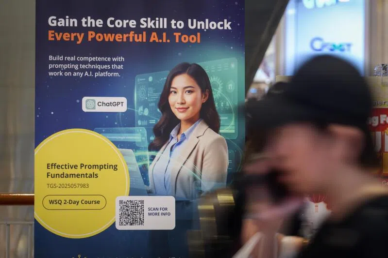 The subsidy is to help Singaporeans gain confidence to work alongside AI.