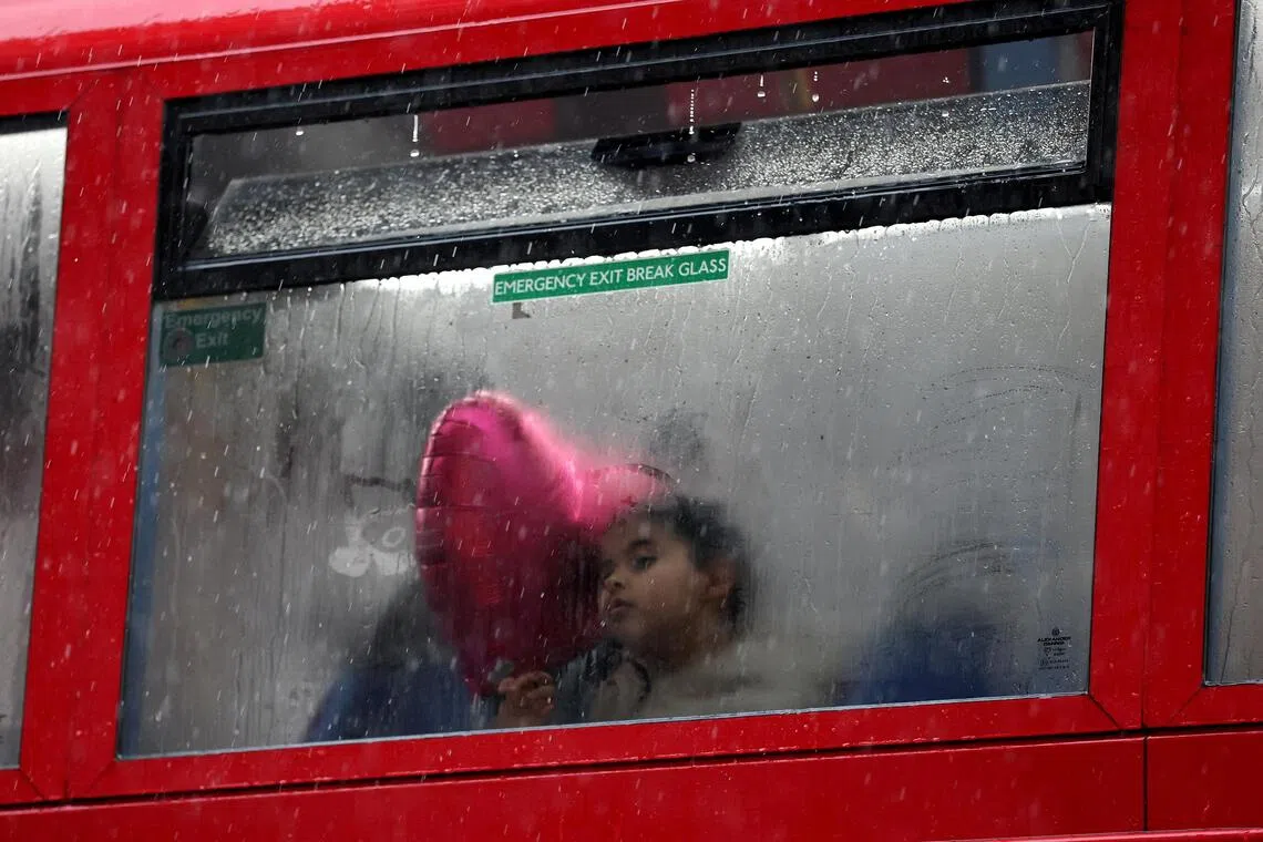 Heavy rain and strong winds could disrupt travel across Ireland and Britain