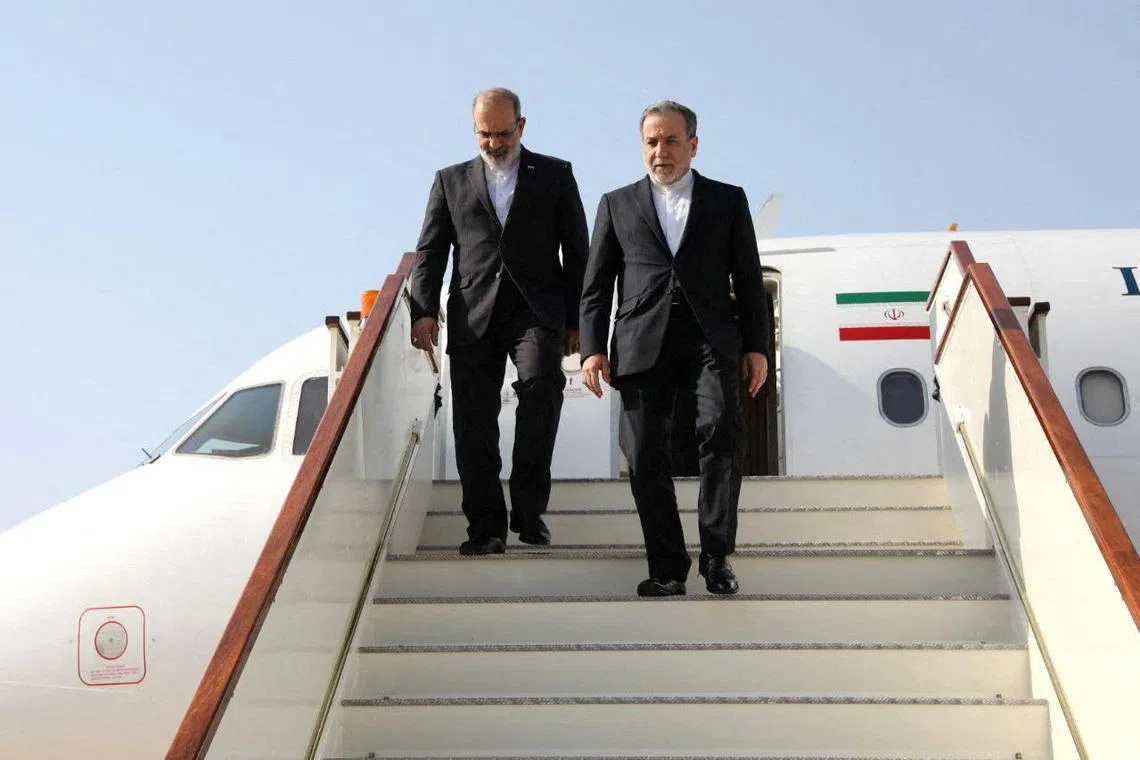 Iran’s Foreign Minister Abbas Araghchi, leading Tehran’s delegation, arrived in Muscat on April 25 ahead of the mediated talks.