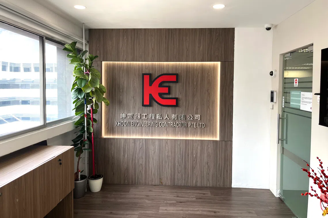 Khoon Engineering said its operations here are independent of the publicly-listed Khoon Group in Hong Kong.