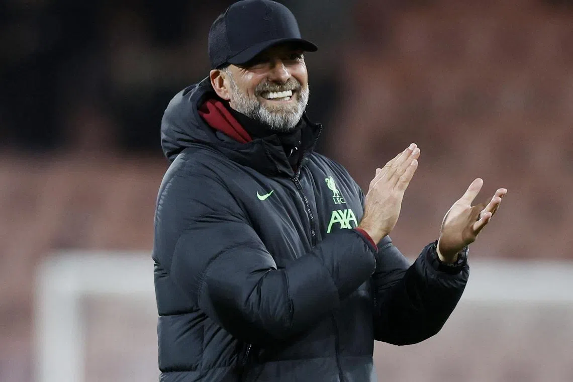 Klopp said he lacked the energy to go on, as he made a shock announcement that he will step down in May.