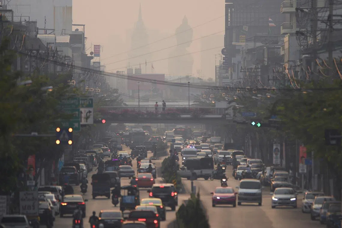 Fourty-three provinces, including capital Bangkok and its suburbs, remained blanketed in smog on Friday.