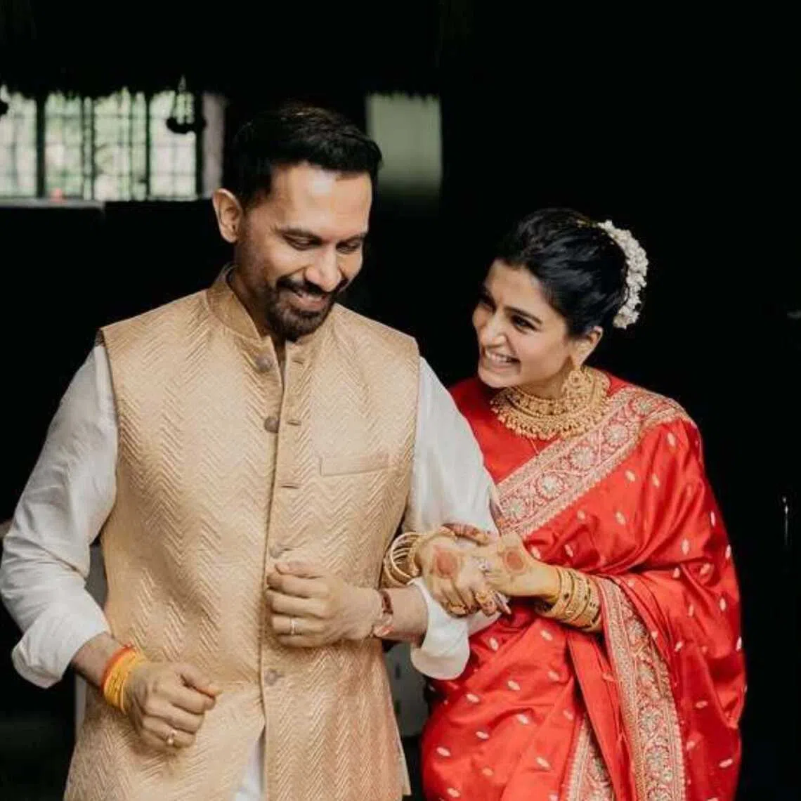 Indian actress Samantha Ruth Prabhu and film-maker Raj Nidimoru reportedly tied the knot on Dec 1, 2025.