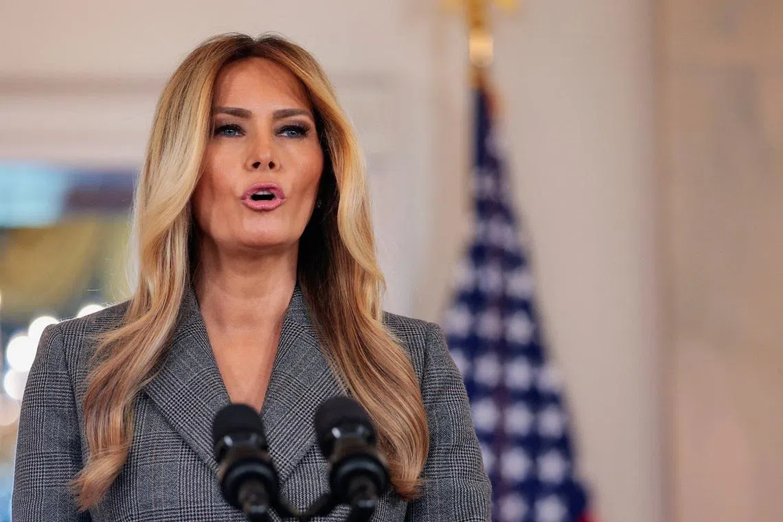 Melania Trump says she never had a relationship with Epstein