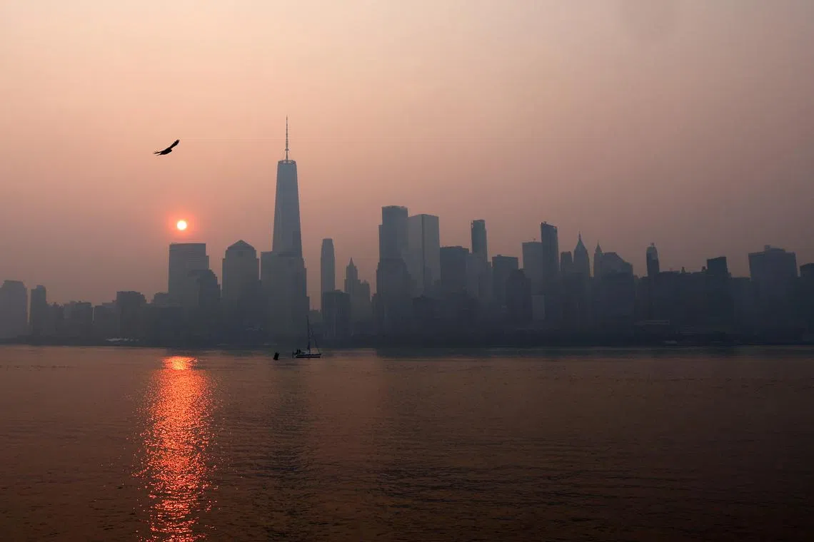 New York City on Wednesday afternoon suffered under the worst air quality of any major city on Earth.
