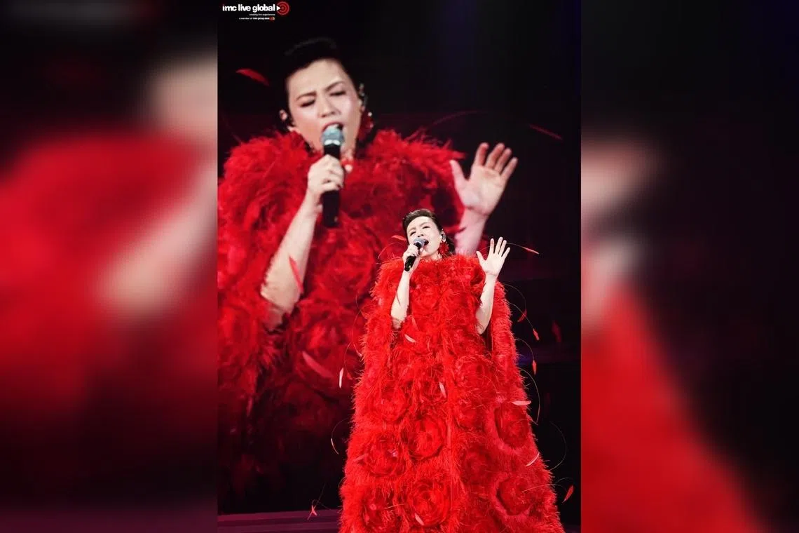 Singaporean singer Kit Chan kicked off her Atrium Live Tour in Guangzhou, China, in May 2026.
