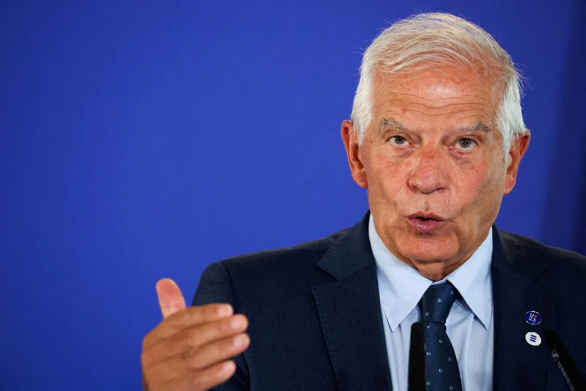 Mr Josep Borrell has insisted Israel should not occupy Gaza after the current conflict ends.