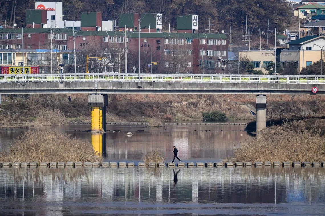 North Korea said it would send stronger armed forces and new weapons at its border with South Korea.