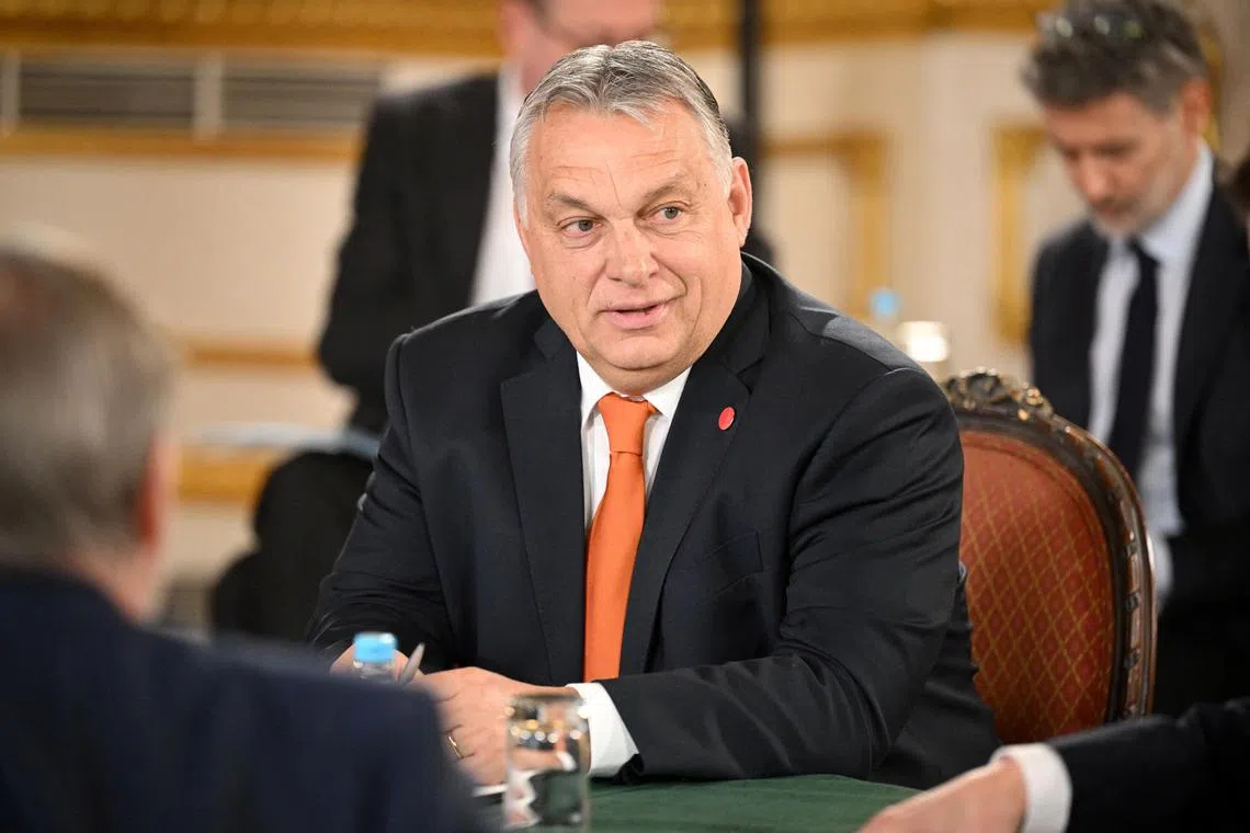 Hungarian Prime Minister Viktor Orban reportedly compared Ukraine to Afghanistan.