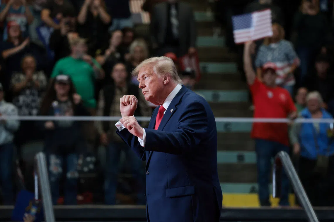 Trump invokes 9/11 in Michigan Senate race | The Straits Times