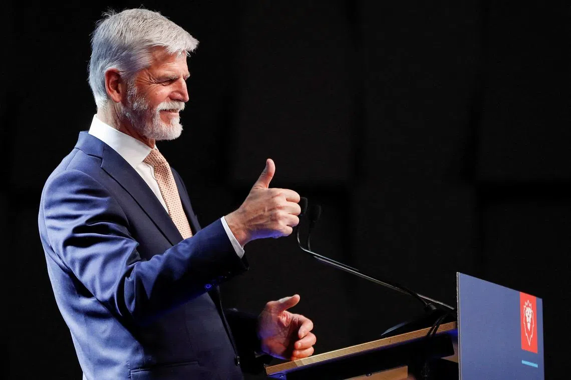 Czech presidential candidate Petr Pavel will speak with Taiwan's Tsai Ing-wen on Monday.