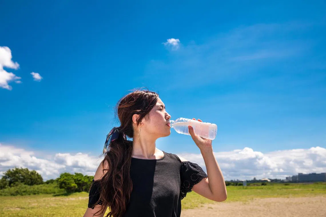 The amount of water a person needs daily should be determined on an individual basis, doctors say.