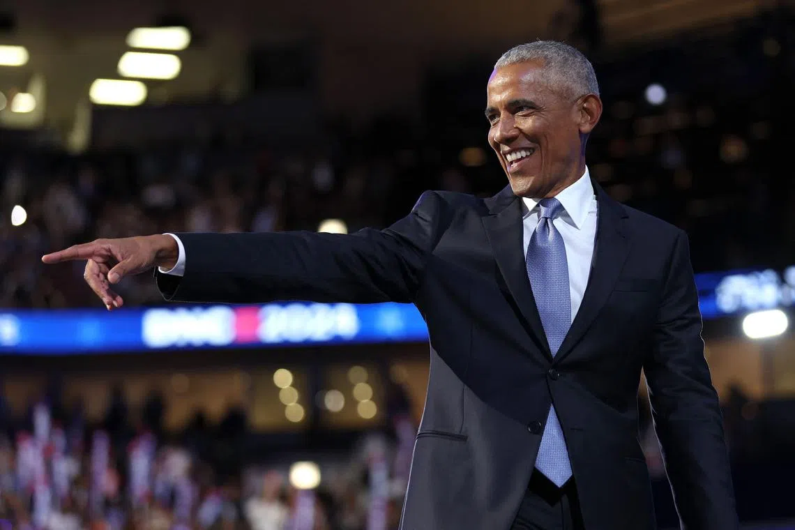 Mr Obama will make his first appearance on Oct 10 in the industrial city of Pittsburgh in Pennsylvania.