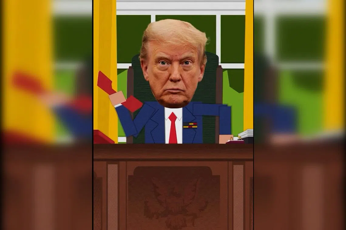 Complaints to the fictional White House receive only a threat from Trump to sue the mountain town of South Park for billions of dollars.