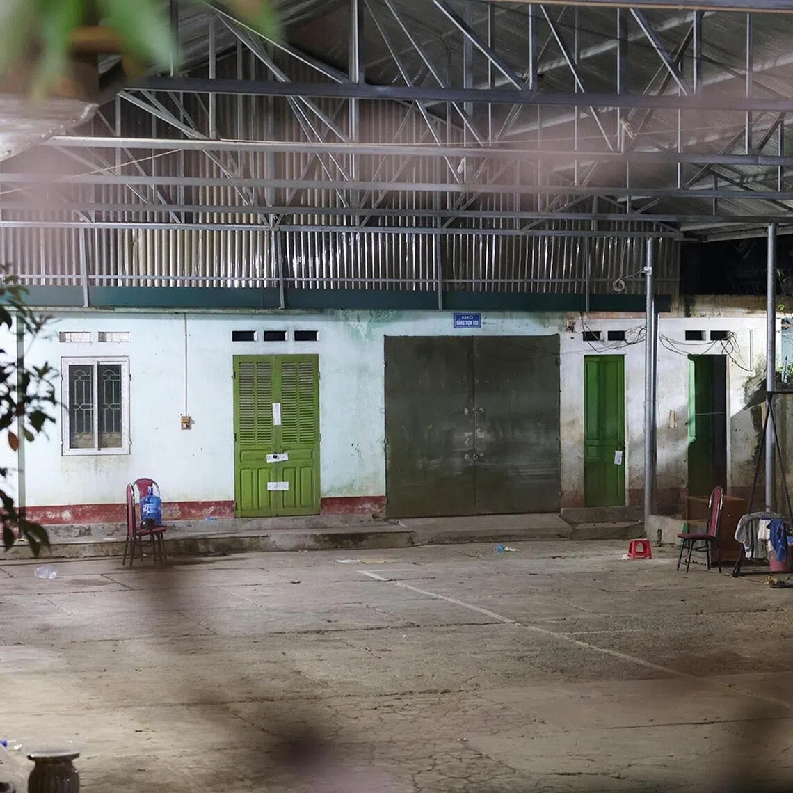 The headquarters of the Market Management Team No. 4 in Lang Son province, Vietnam, the workplace of the alleged killer and the site of the killing in the Sang-Dat murder case.