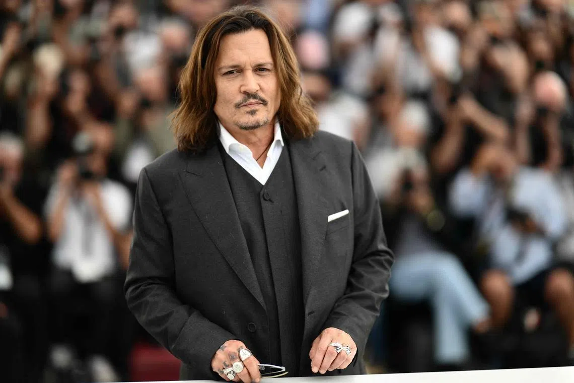 US actor Johnny Depp insisted he did not care about being boycotted by Hollywood.