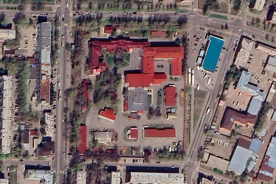 A satellite image shows the Anti-Plague Institute of Siberia and the Far East in Irkutsk, Russia. Media reports say an employee of the institute may have contracted pneumonic plague from a broken test tube.